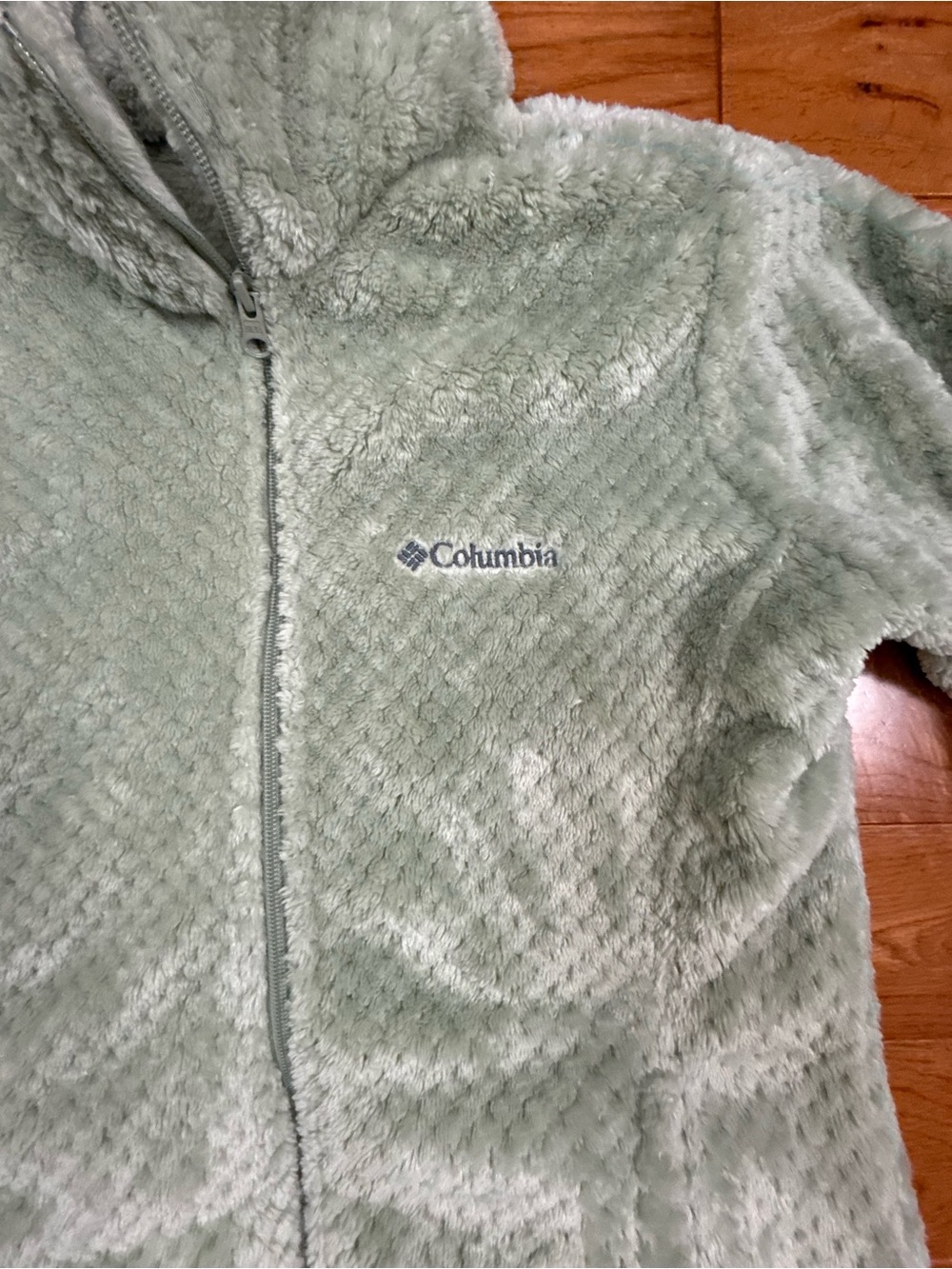 Columbia Women’s Textured Sherpa Fleece Zip-Up NWOT - Picture 2 of 7